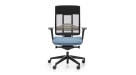 Fotel biurowy obrotowy XENON NET 101SL P61PU błękitny - szybka dostawa