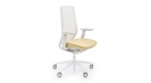 Fotel biurowy Accis Pro 150SFL P63PU żółty - szybka dostawa