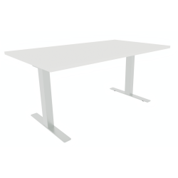 Elektryczne biurko SKY-2 140x80x65-129 białe